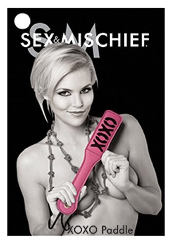 Sportsheets Sex and Mischief Xoxo Paddle - Pink