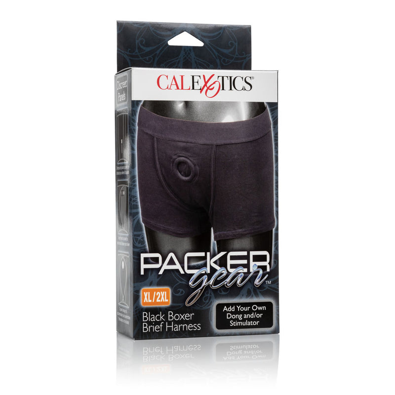 CalExotics Packer Gear Black Boxer Brief Harness Xl/2xl