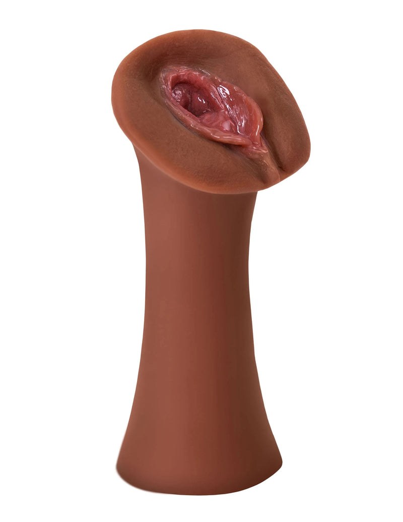 Pipedream Extreme Wet Pussies - Juicy Snatch - Brown - Stroker Masturbator - Realistic Pocket Pussy