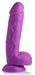 "Pop Pecker 8.25 Inch Dildo With Balls - Purple POPP-AG768-PUR"