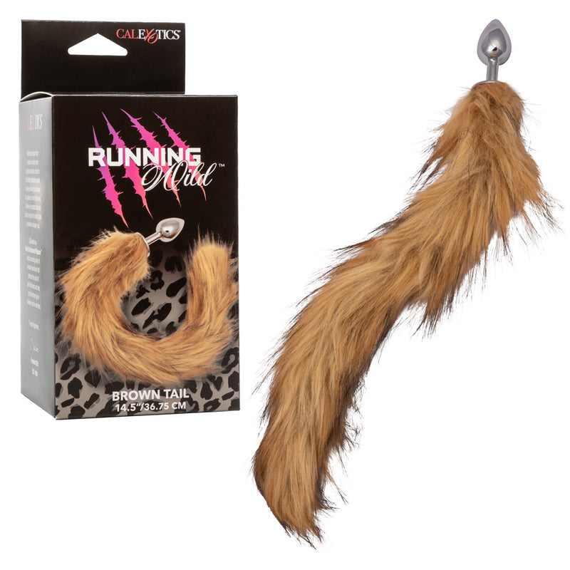 CalExotics Running Wild Tail - Brown