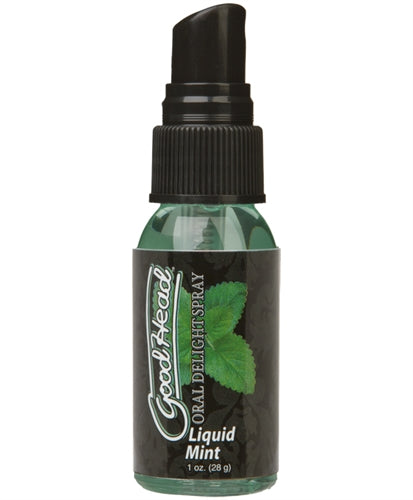 Doc Johnson Good Head Oral Delight Spray 1 Oz - Liquid Mint