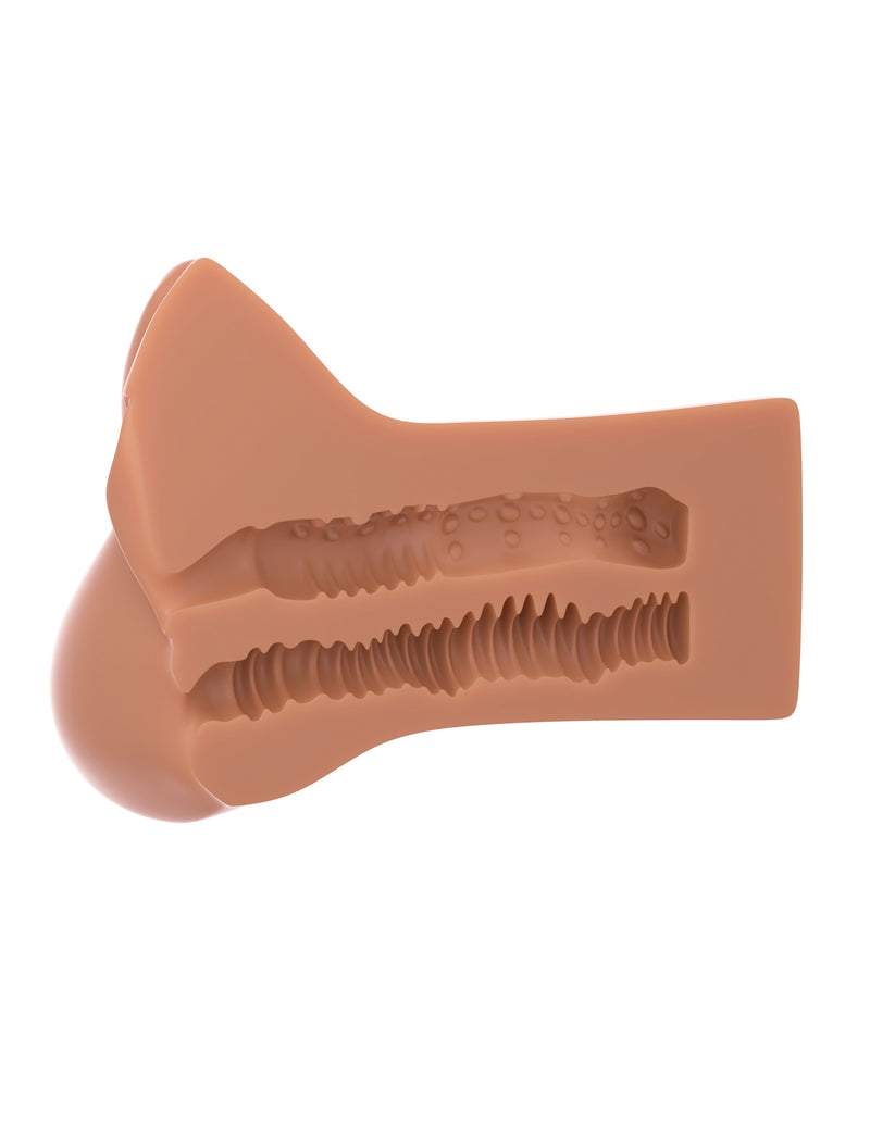 Pipedream Pick Your Pleasure XL Stroker - Brown - Stroker Masturbator - Realistic Pocket Pussy
