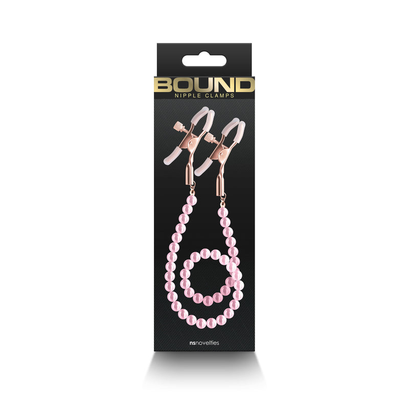 nsnovelties Bound - Nipple Clamps - Dc1 - Pink