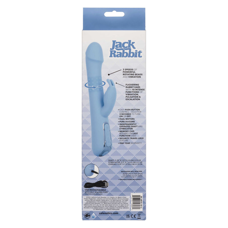 CalExotics Jack Rabbit Elite Rotating Rabbit - Blue