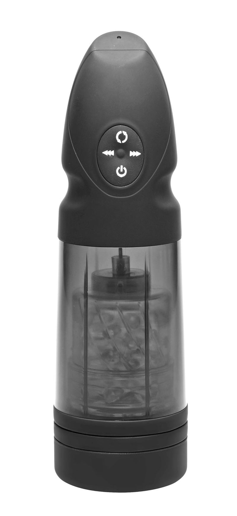 XR Brands Love Botz Stroke Multifunction Rechargeable Stroker - Automatic Stroker Masturbator - Canister Masturbation Cup