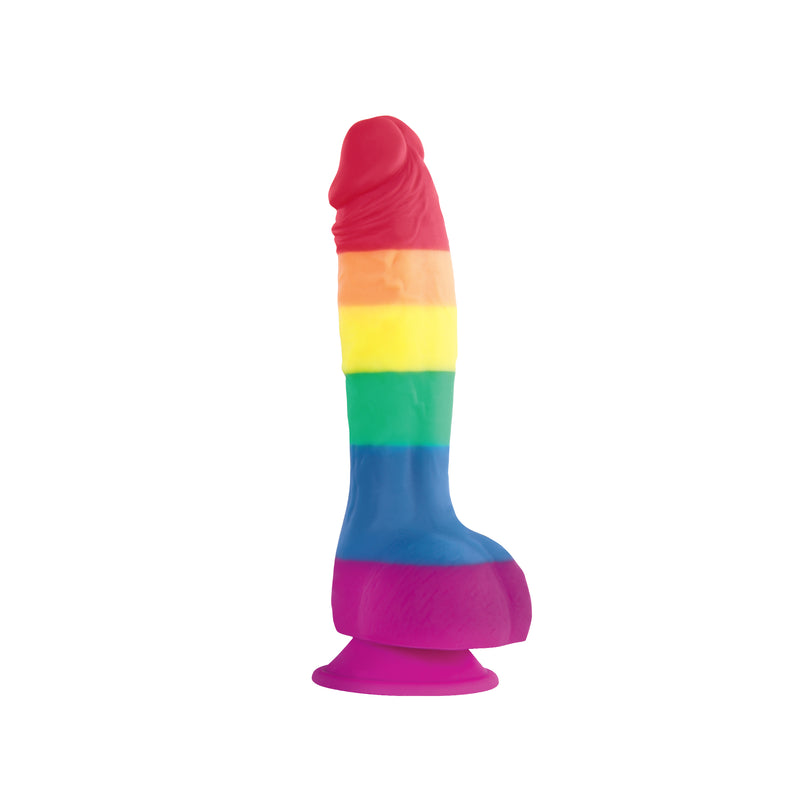 nsnovelties Colours Pride Edition - 6 Inch Dong - Rainbow