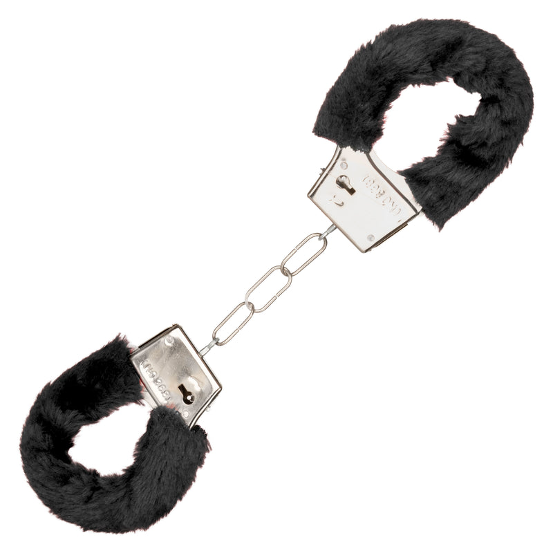 CalExotics Playful Furry Cuffs - Black