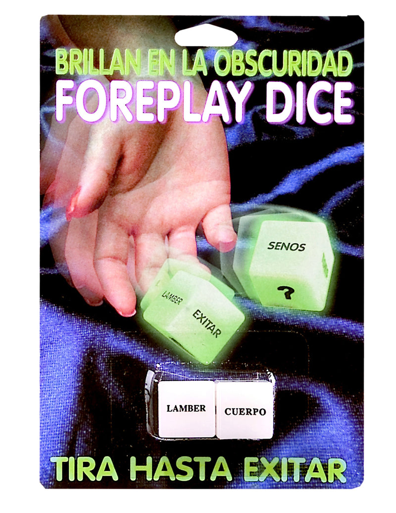 Pipedream Foreplay Dice - Spanish Version - Each