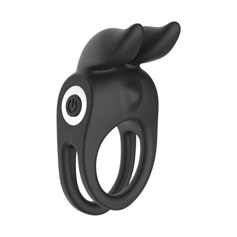 Nasstoys Enhancer Vibrating Rabbit C-Ring - Black