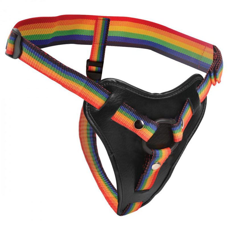 XR Brands Take the Rainbow Universal Harness