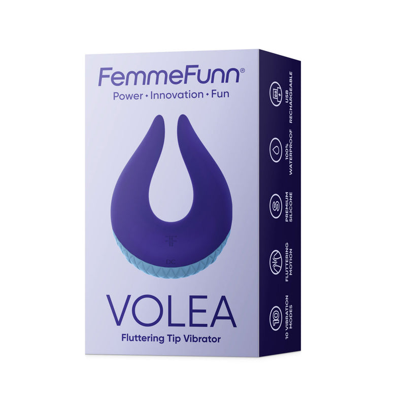 Femme Funn Volea - Dark Purple / Light Blue Base
