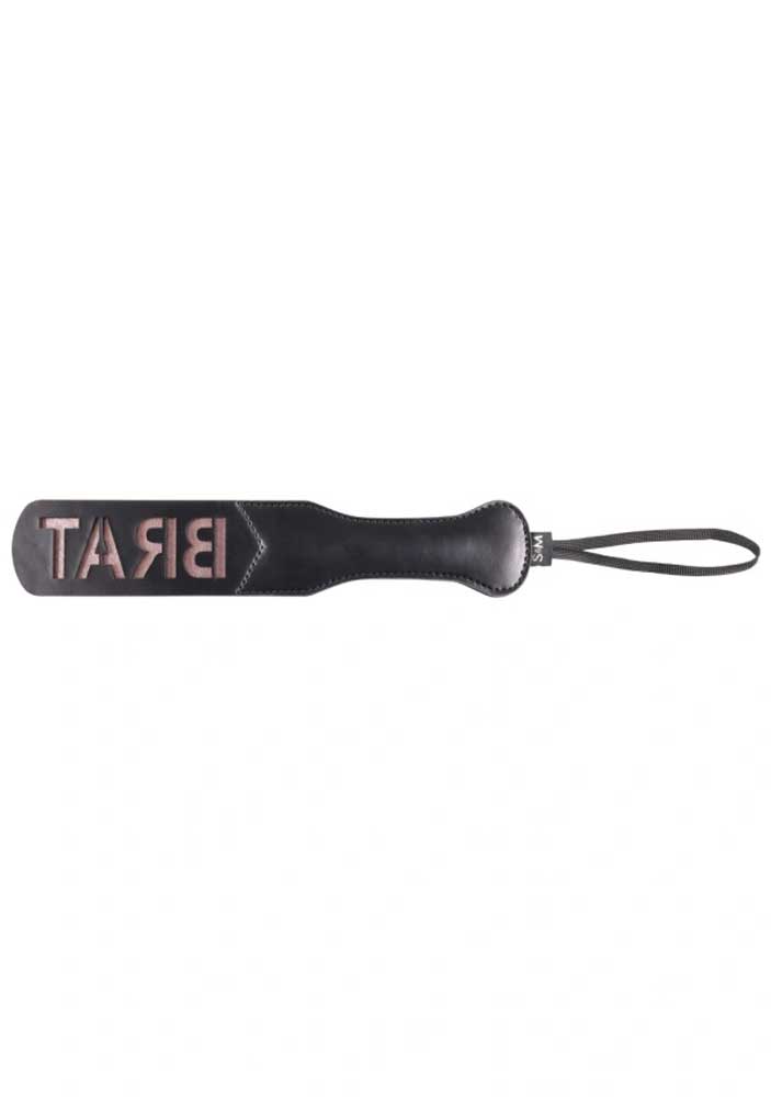 Sportsheets Brat Paddle - Black / Rose Gold