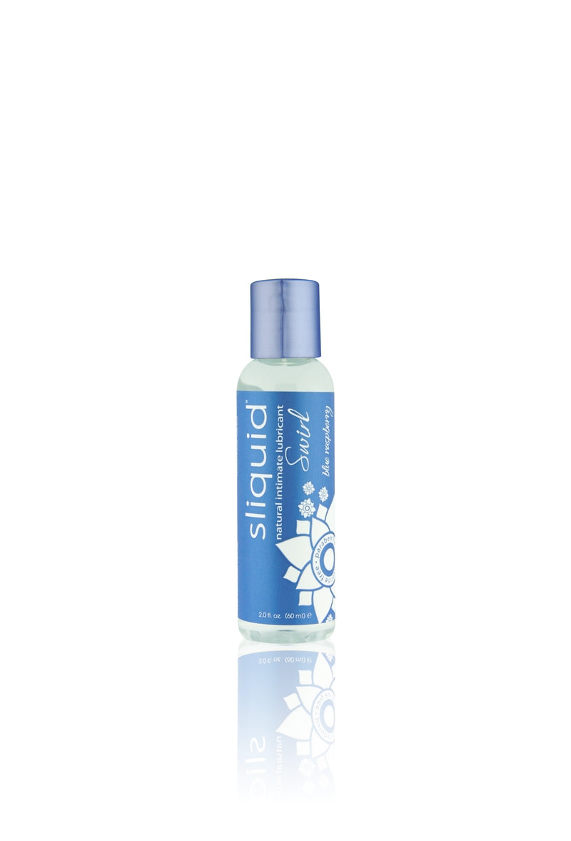 Sliquid Naturals Swirl - Blue Raspberry - 2.0 Fl. Oz (59 ml)