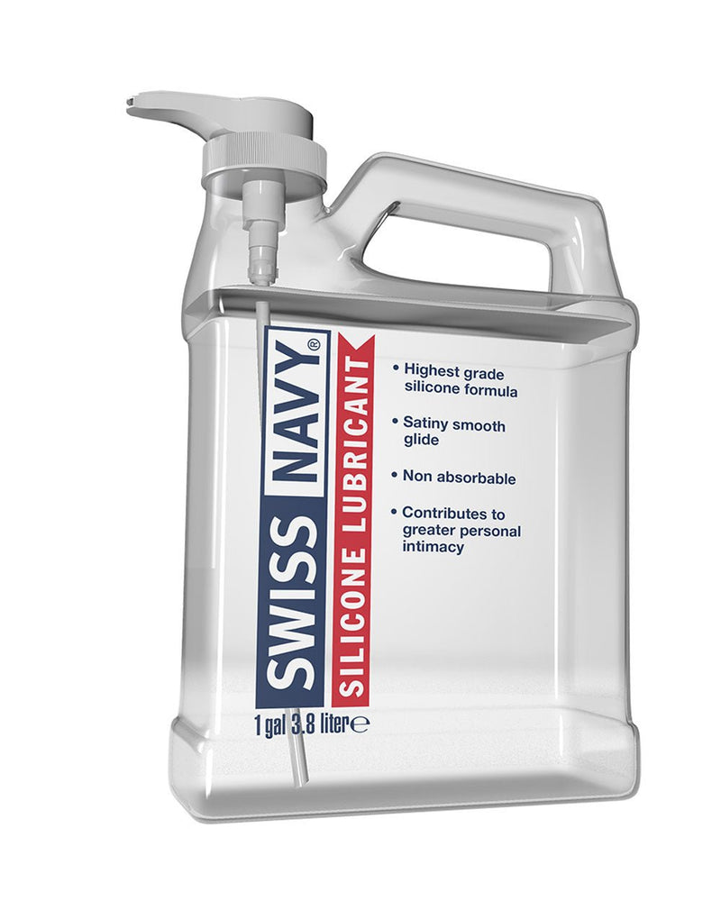 M.D. Science Lab Swiss Navy Silicone Lubricant 1 Gallon