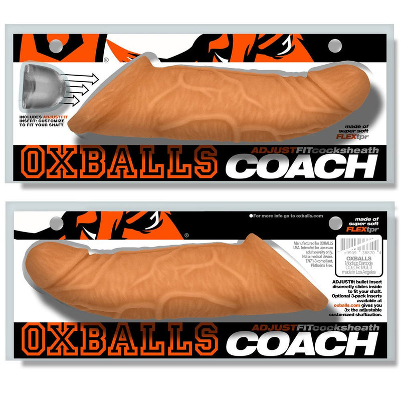 Oxballs Coach Cocksheath Skinz - Peachy