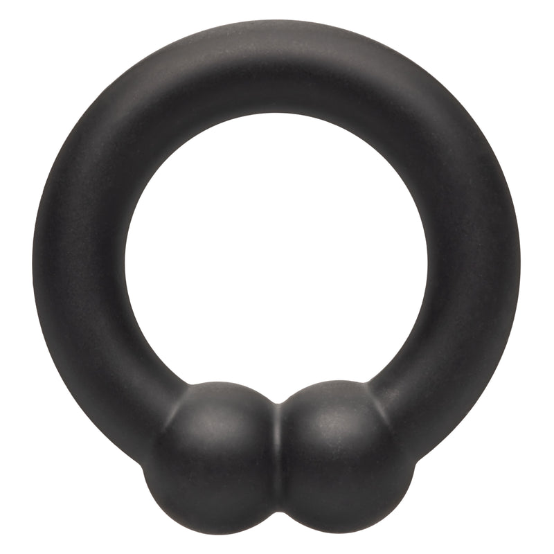 CalExotics Alpha Liquid Silicone Muscle Ring - Black