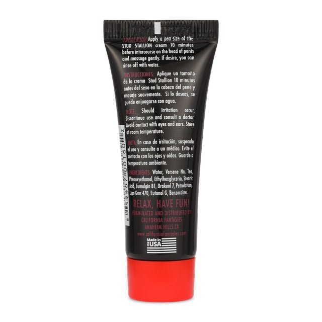 California Fantasies Stud Stallion - Bulk Tube - 0.5 Oz. - Each