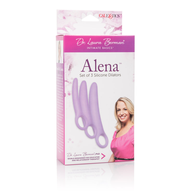 CalExotics Dr. Laura Berman Alena Set of 3 Silicone Dilators