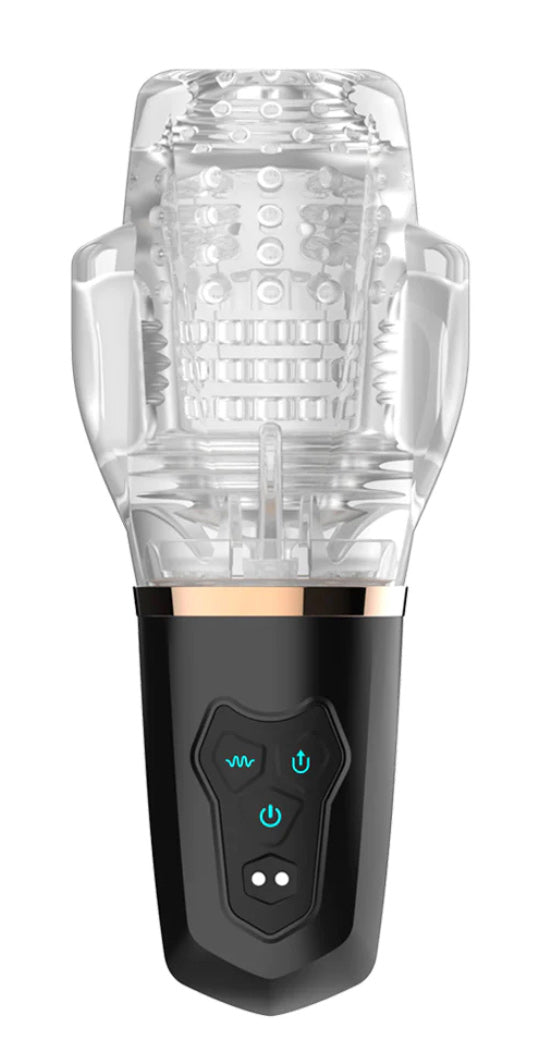 The Male Rose 2 - Automatic Stroker Masturbator - Canister Masturbation Cup