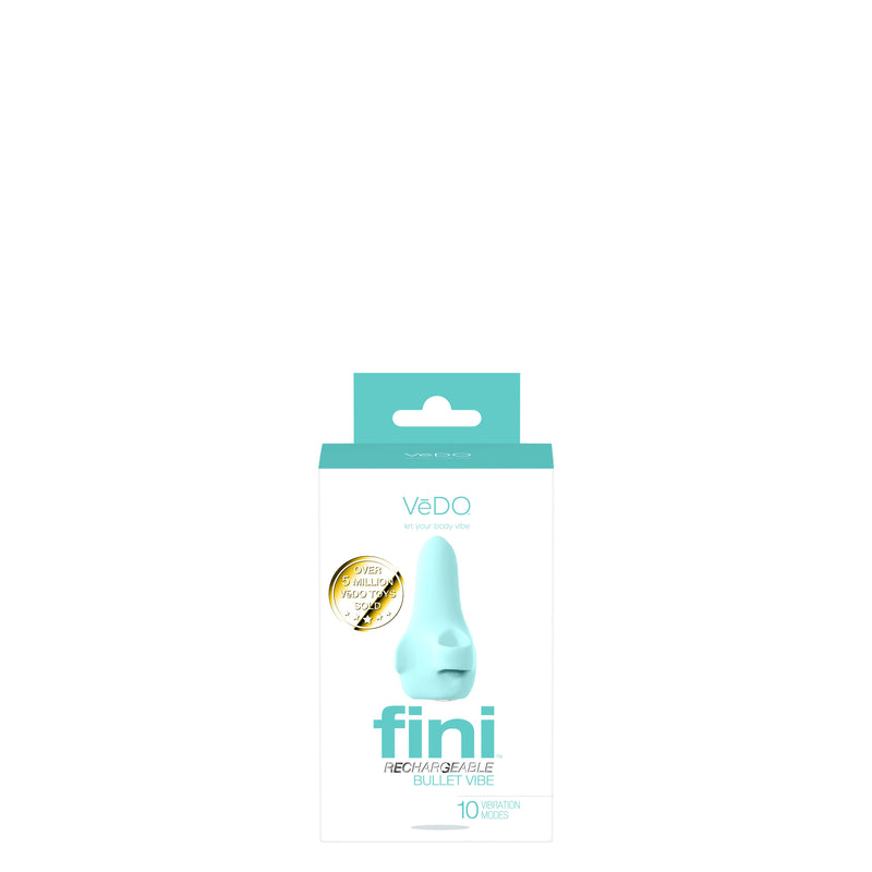 VeDO Fini Rechargeable Bullet Vibe - Turquoise