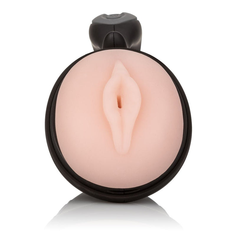 CalExotics Optimum Power Rechargeable Grip-N-Stroke - Automatic Stroker Masturbator - Canister Masturbation Cup
