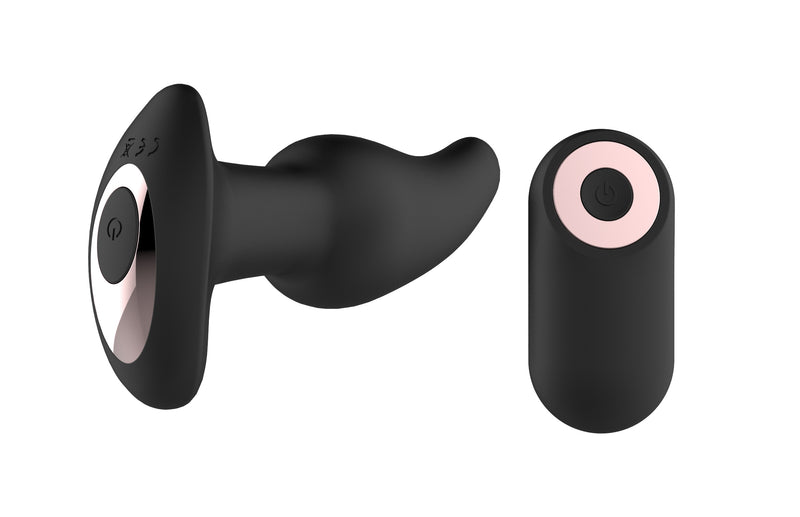 Voodoo Toys Gender Fluid Twirler Anal Vibe - Black