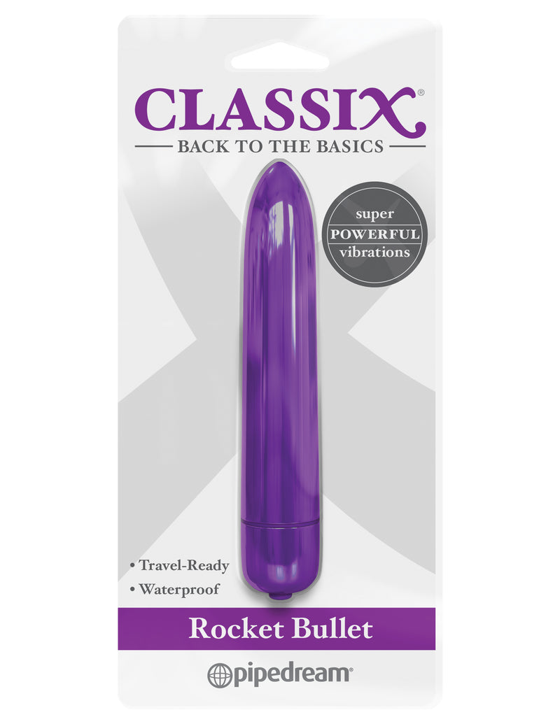 Pipedream Classix Rocket Bullet - Purple