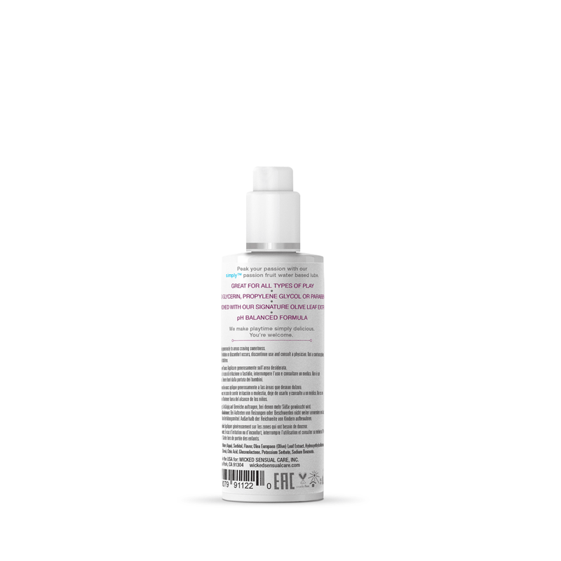 Wicked Sensual Care Simply Aqua 2.3 Oz - Passion Fruit
