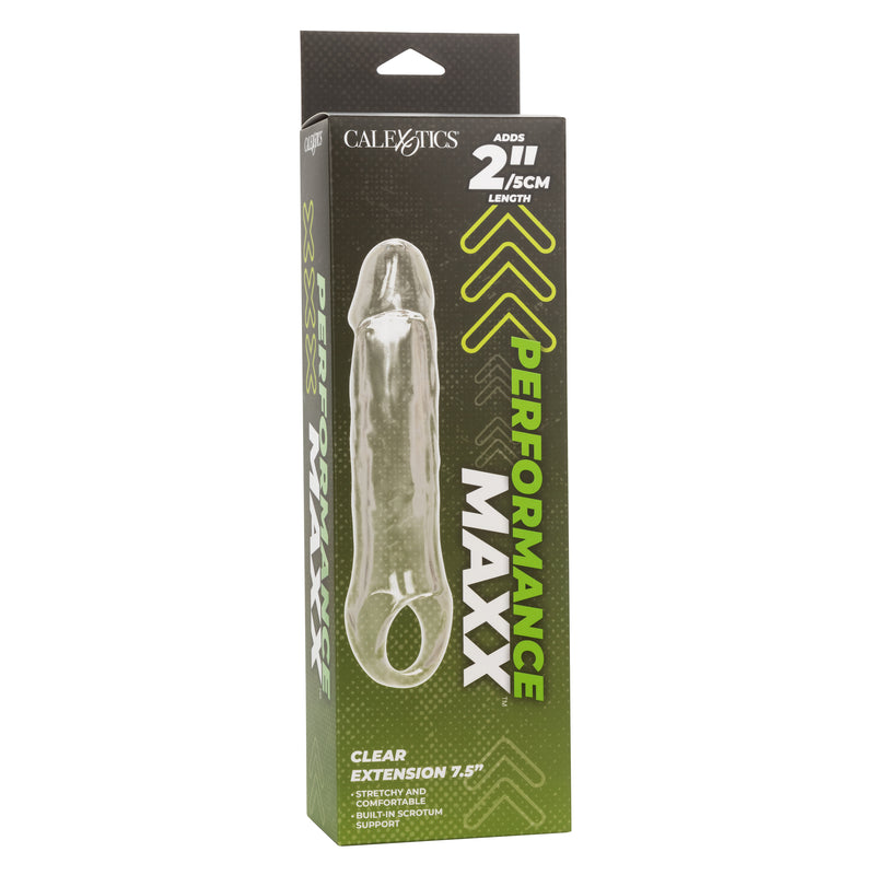 CalExotics Performance Maxx Clear Extension - 7.5 Inch - Clear