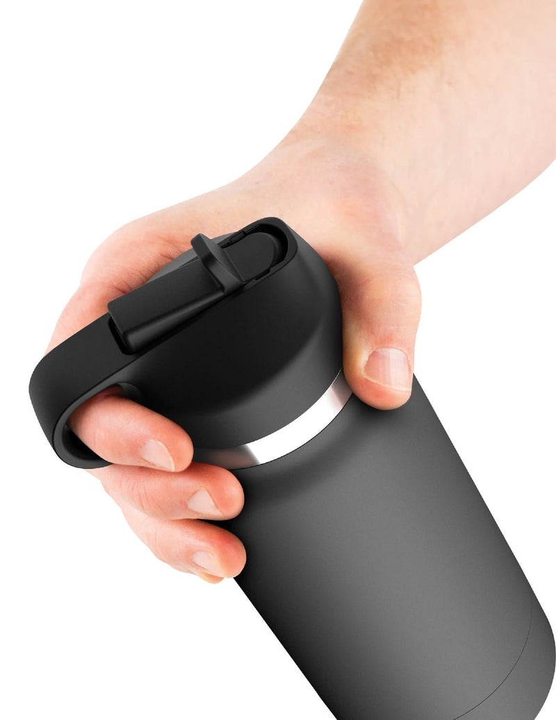 Pipedream Fuck Flask - Secret Delight - Grey Bottle - Light - Realistic Stroker Masturbator - Canister Masturbation Cup