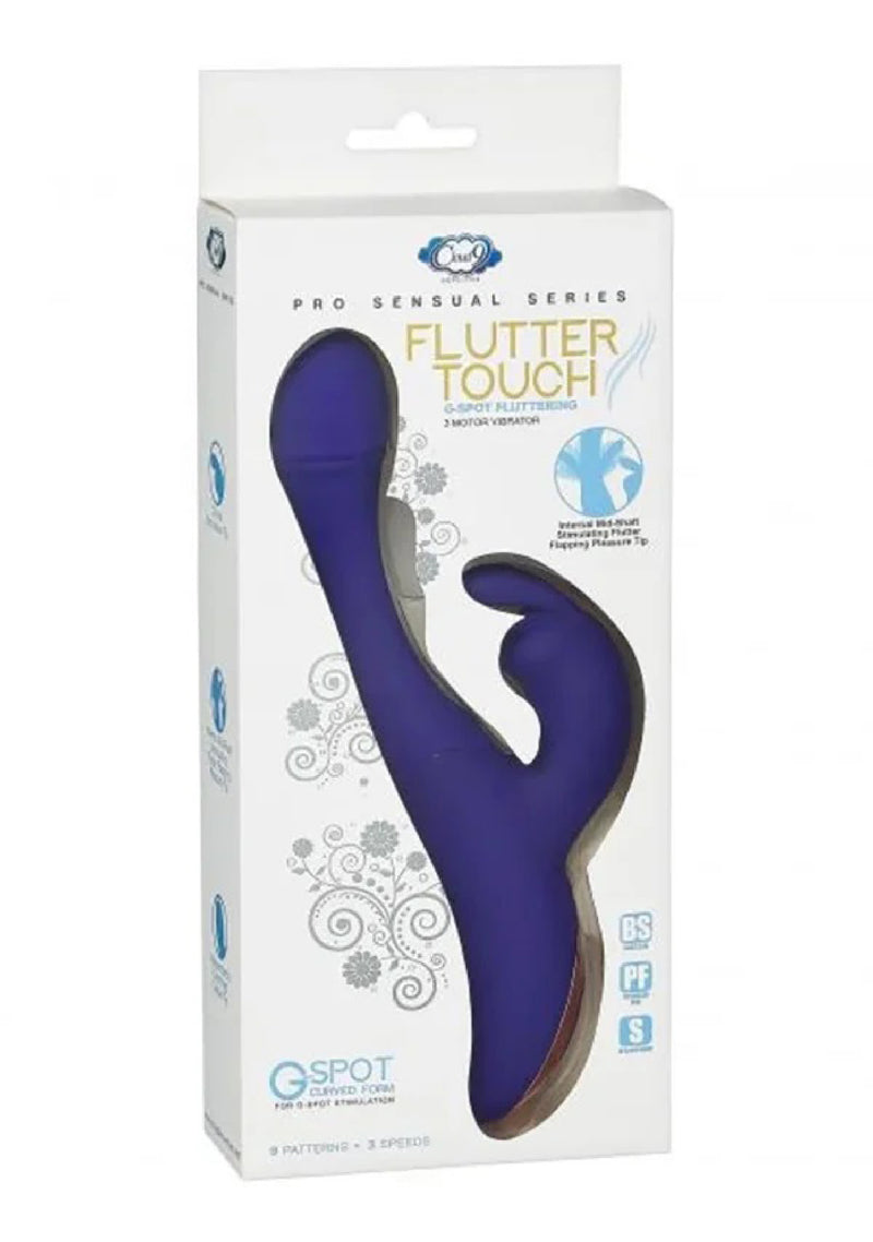 Cloud 9 Novelties Flutter Touch Rabbit - Violet