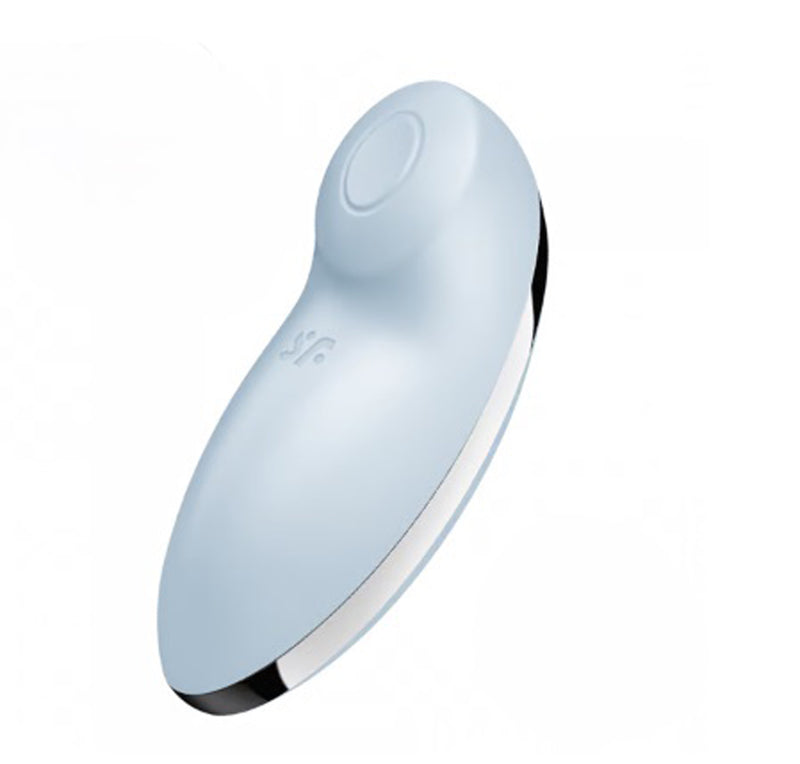 Satisfyer Tap and Climax 2 Vibrator - Blue