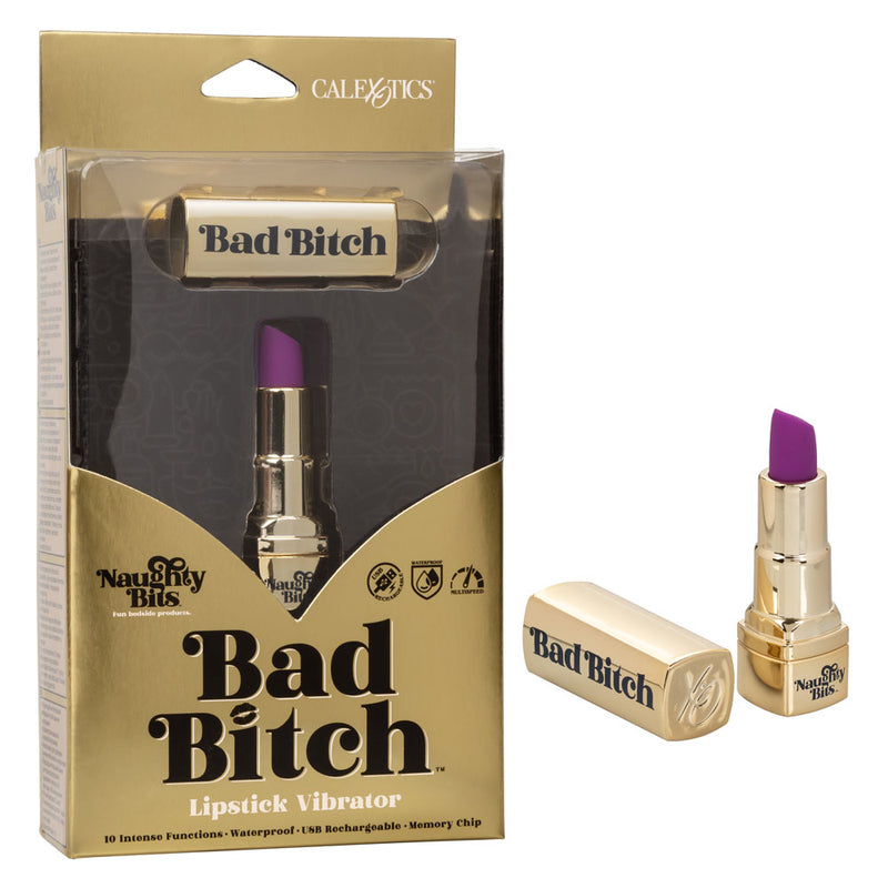 CalExotics Naughty Bits Bad Bitch Lipstick Vibrator