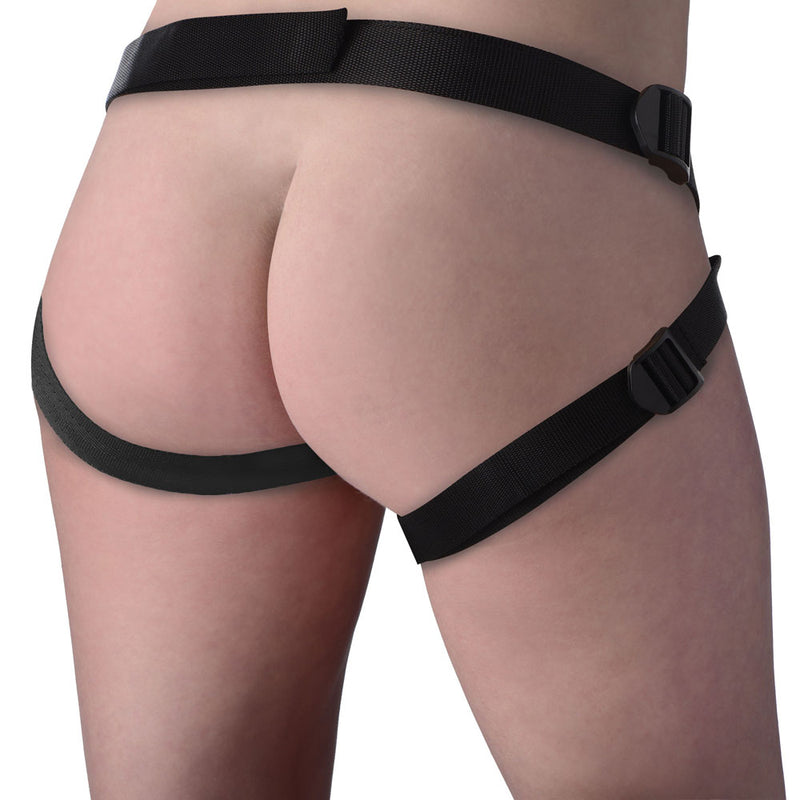 XR Brands Seducer 7 Inch Silicone Dildo With Harness