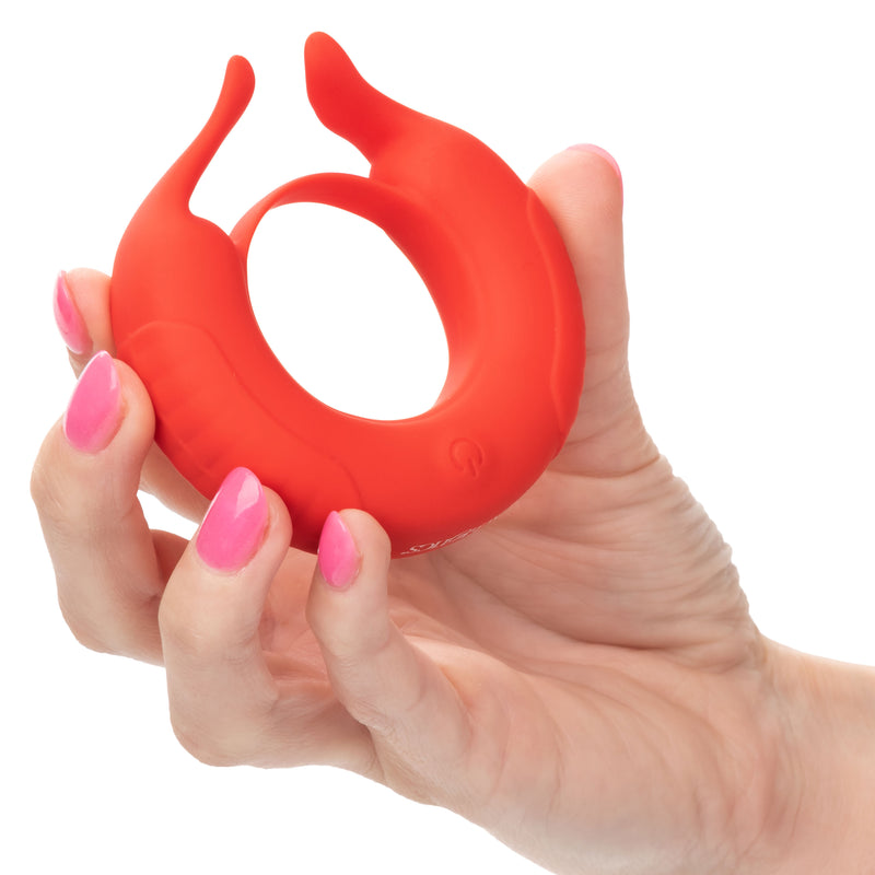 CalExotics Silicone Rechargeable Taurus Enhancer - Red