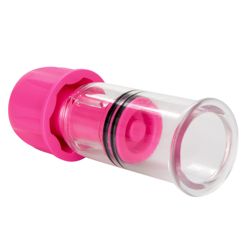 CalExotics Nipple Play Vacuum Twist Suckers - Pink