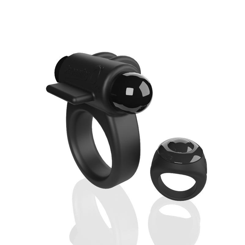 Screaming O Screaming O Remote Controlled Switch Vibrating Ring - Black