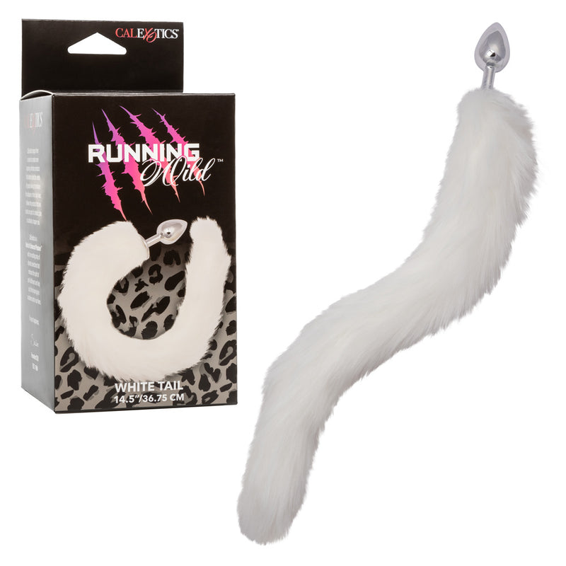 CalExotics Running Wild Tail - White