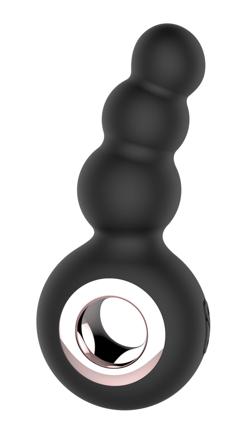 Voodoo Toys Gender Fluid Quiver Anal Ring Bead Vibe - Black