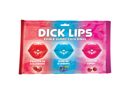 "Dick Lips Edible Gummy Cock Rings HTP2987"