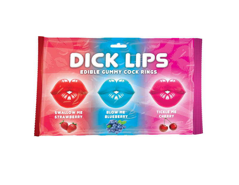 Hott Products Dick Lips Edible Gummy Cock Rings