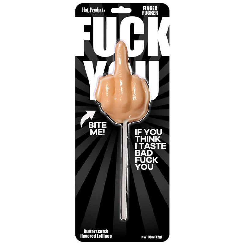 Hott Products Fuck You Finger Fucker Lollipop