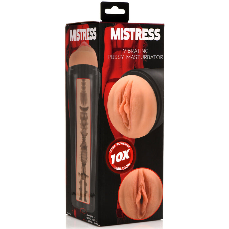 Curve Toys Mistress Vibrating Pussy Masturbator - Medium