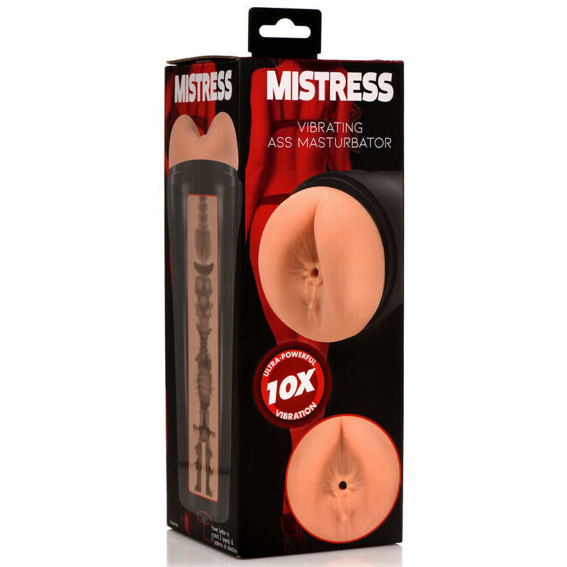 Curve Toys Mistress 10X Vibrating Ass Masturbator - Medium