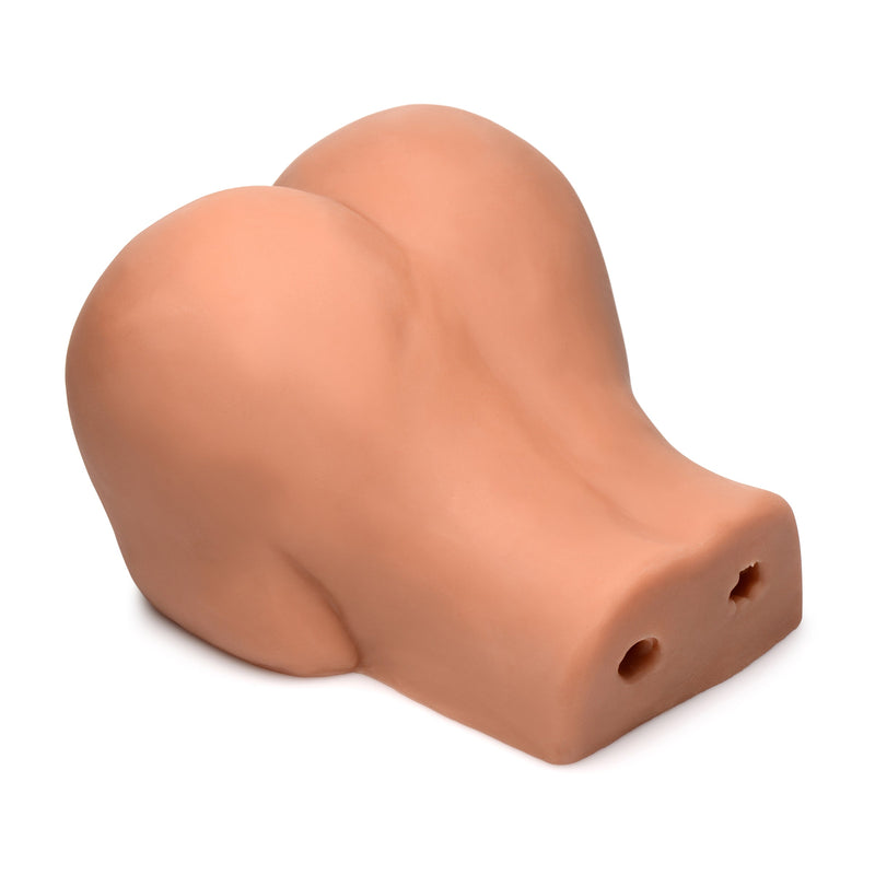 Curve Toys Mistress Tia Doggy Style - Latte - Stroker Masturbator - Realistic Body Part Stroker