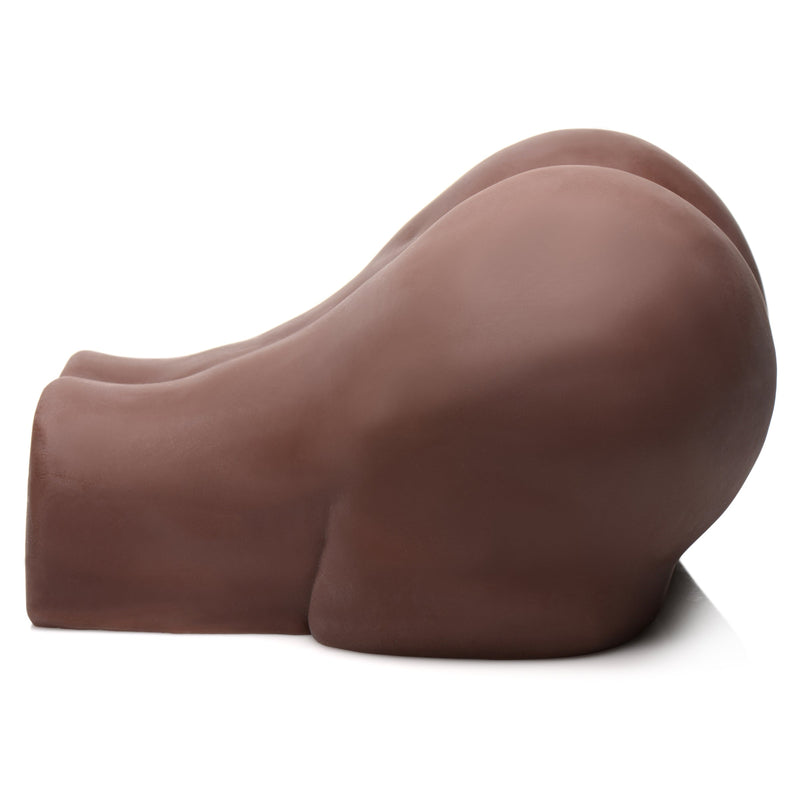 Curve Toys Mistress Paris Doggy Style - Chocolate - Stroker Masturbator - Realistic Body Part Stroker