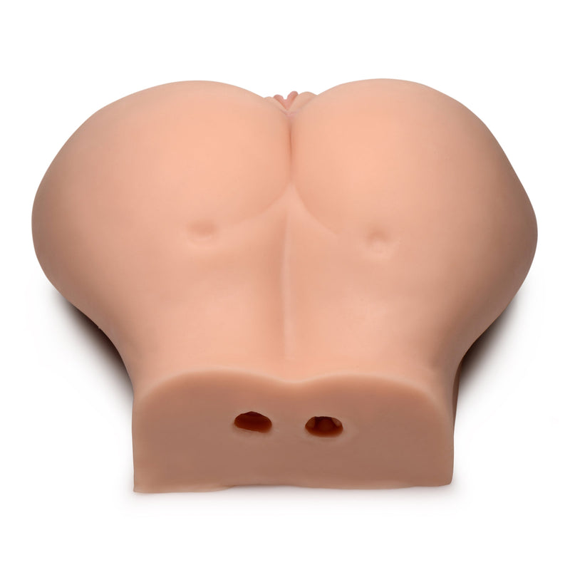 Curve Toys Mistress Jesse Backdoor - Vanilla - Stroker Masturbator - Realistic Body Part Stroker