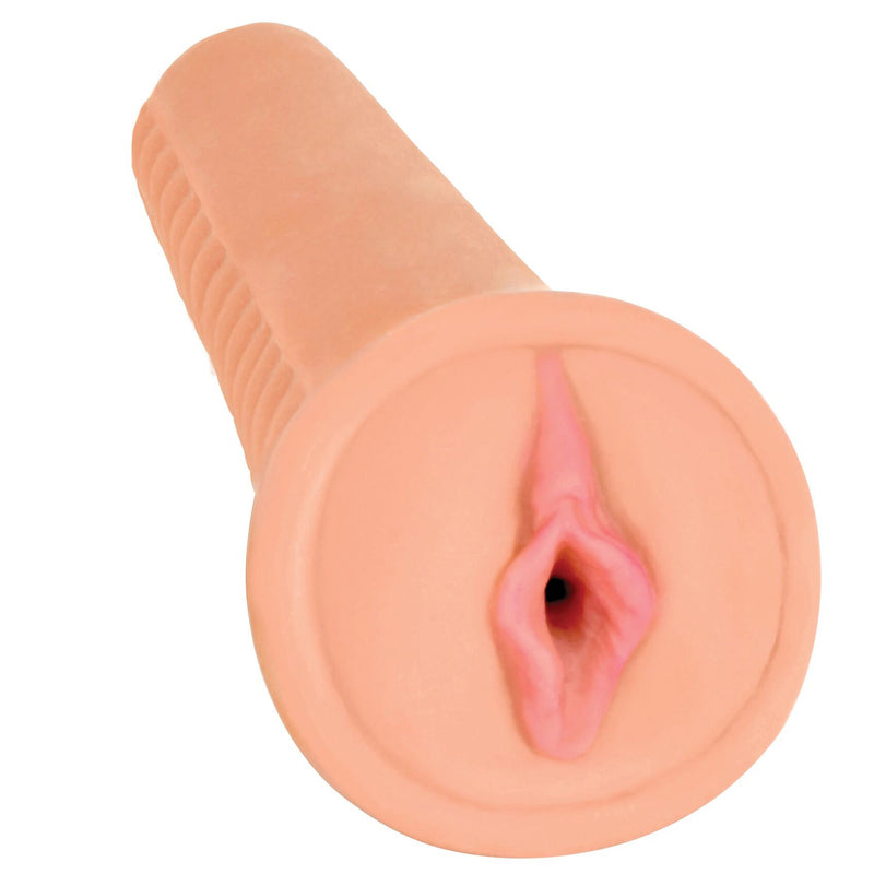 Curve Toys Mistress Emily Vanilla Pubic Bone Stroker - Stroker Masturbator - Realistic Pocket Pussy