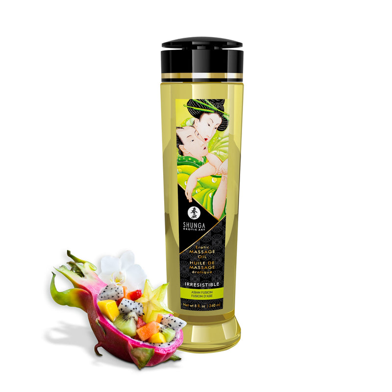 Shunga Massage Oils - Irresistible - 8 Fl. Oz. Asian Fusion